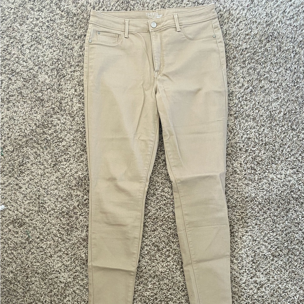 Khaki skinny Jean
